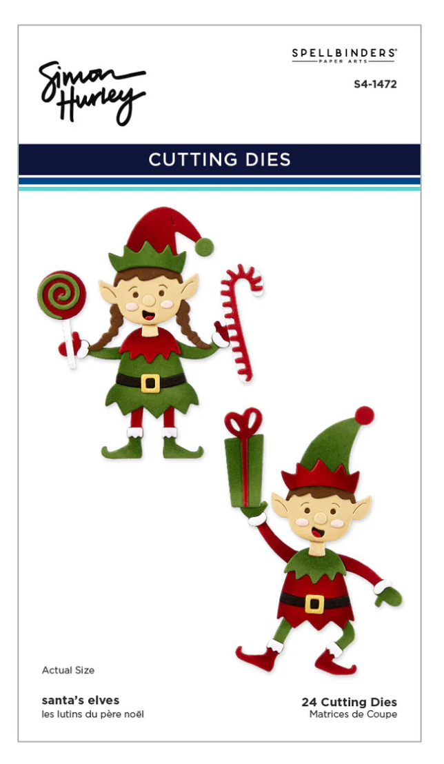 Santa's Elves Etched Dies