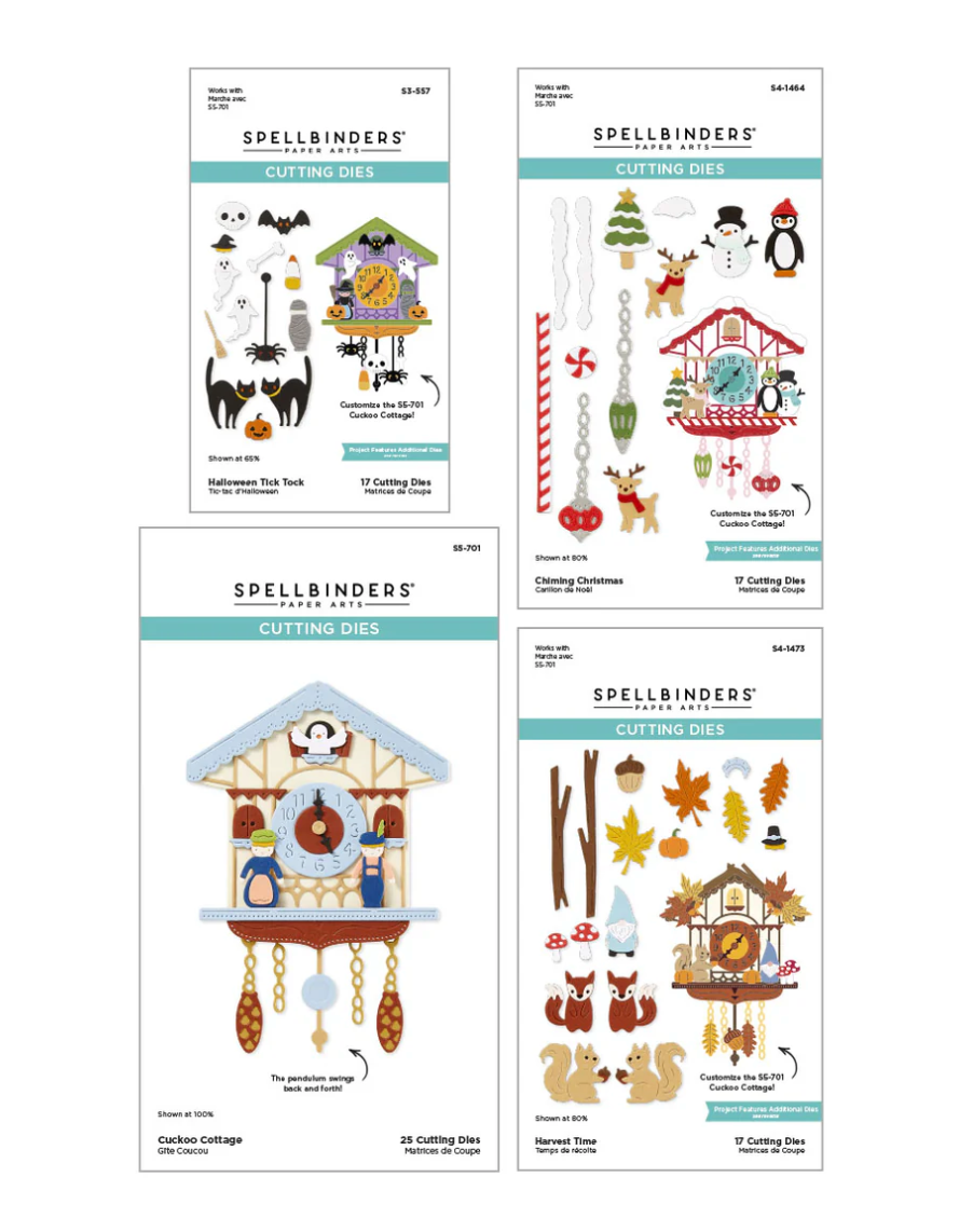 Pre-order - Cuckoo Cottage Die & Card Kit Bundle