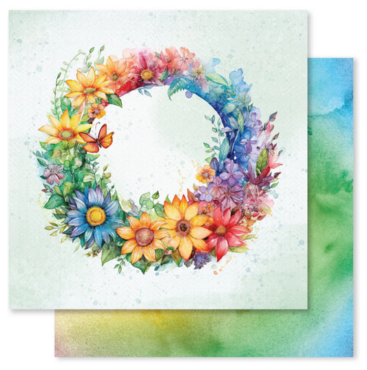 Rainbow Twirl 2.0 6x6 Paper Collection