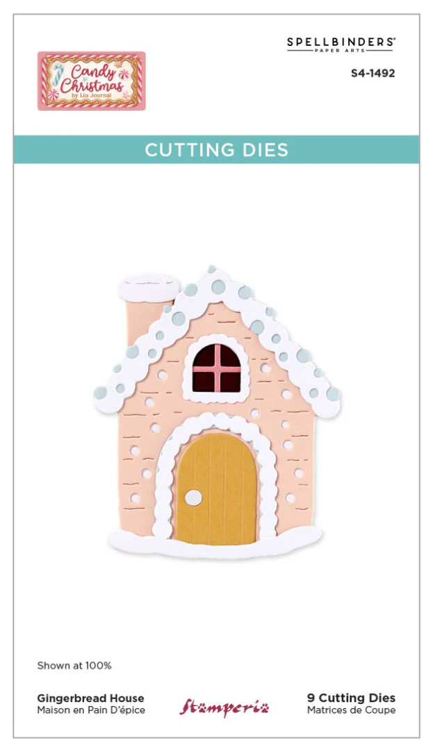 Spellbinders Gingerbread House Etched Dies