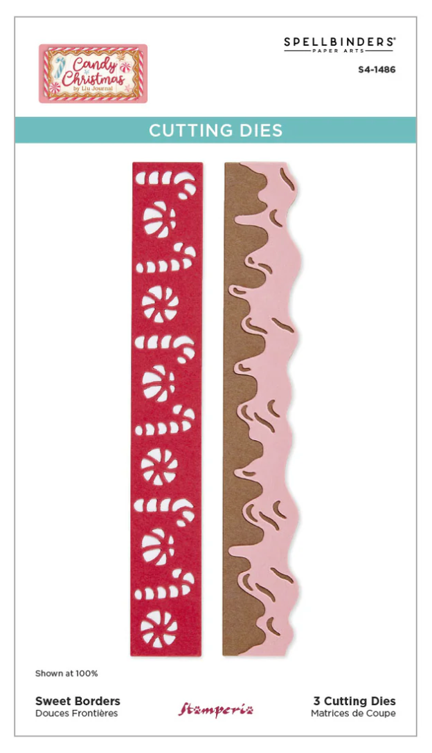 Spellbinders Sweet Borders Etched Dies