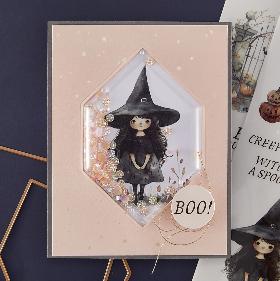 Spellbinders Stay Spooky Rub-On Sheets