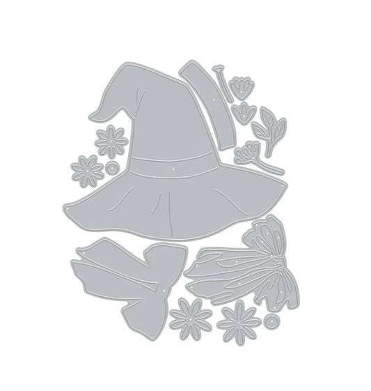 Hero Arts The Witch’s Hat Etched Dies