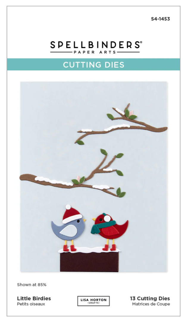 Spellbinders Little Birdies Etched Dies