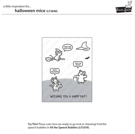 Lawn Fawn Halloween Mice Bundle