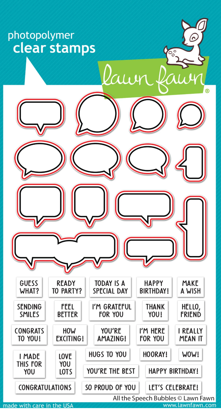 Lawn Fawn All the Speech Bubbles Bundle