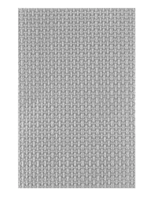 Spellbinders Linen 3D Embossing Folder