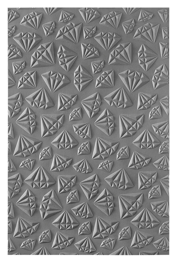 Spellbinders Born to Sparkle 3D Embossing Folder and Stencil Bundle