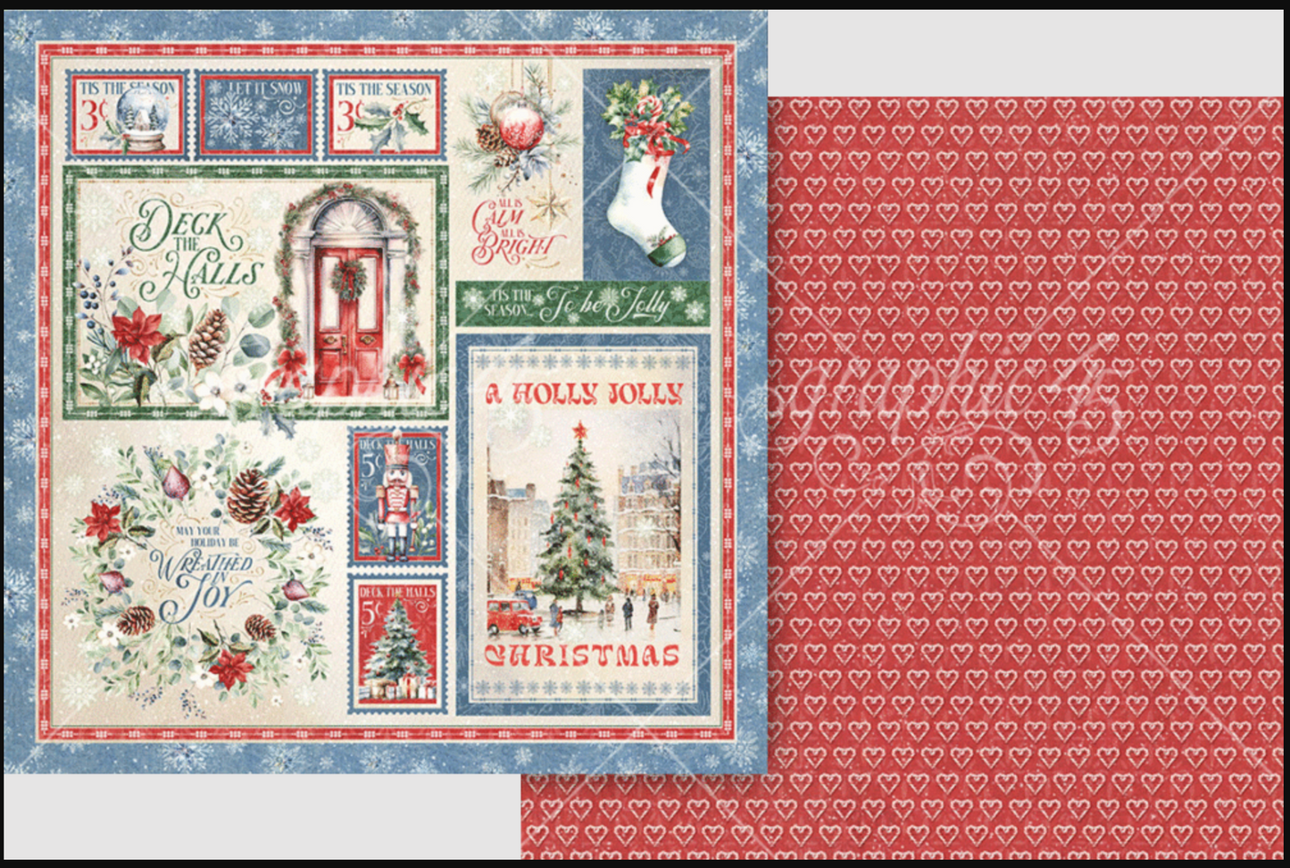 Graphic 45 Deck the Halls 12×12 Collection Pack