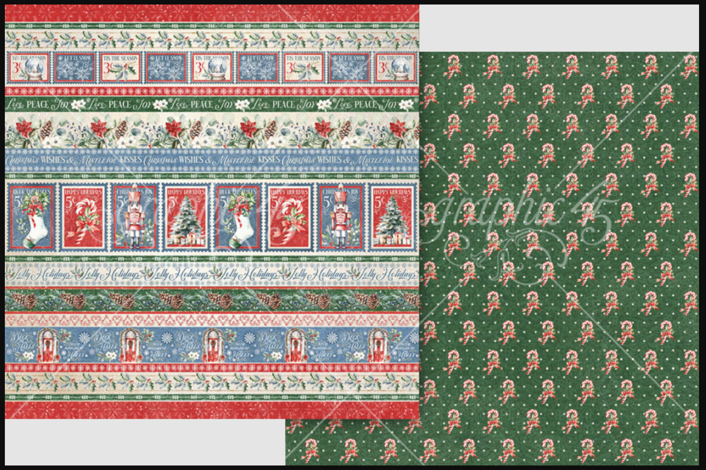Graphic 45 Deck the Halls 12×12 Collection Pack