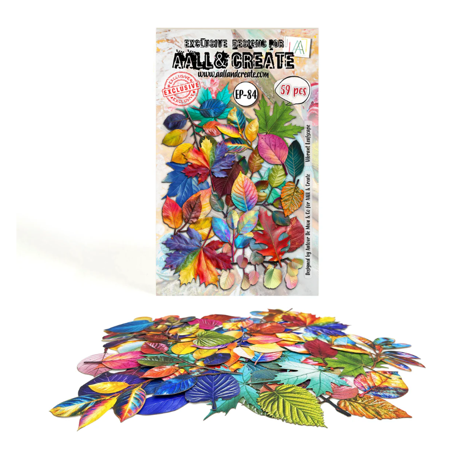 AALL and Create - Ephemera Die-Cuts - Vibrant Leafscape