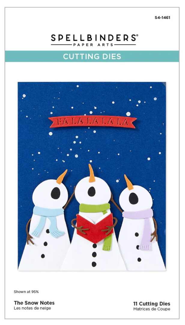 Spellbinders Snow Notes Card Workshop