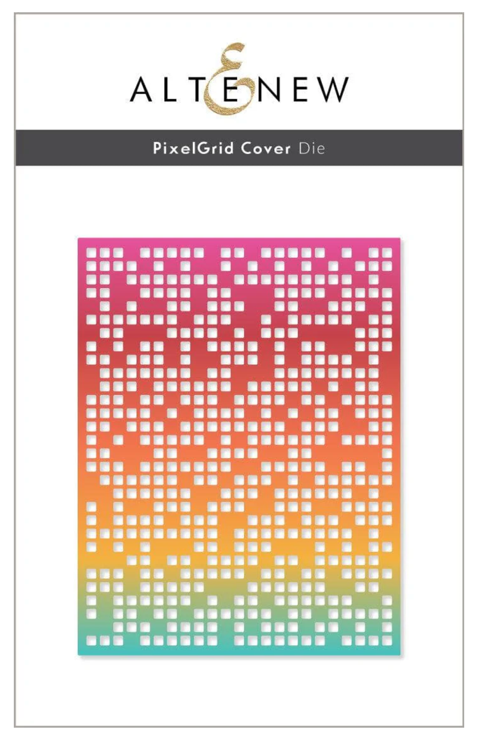 Altenew PixelGrid Cover Die