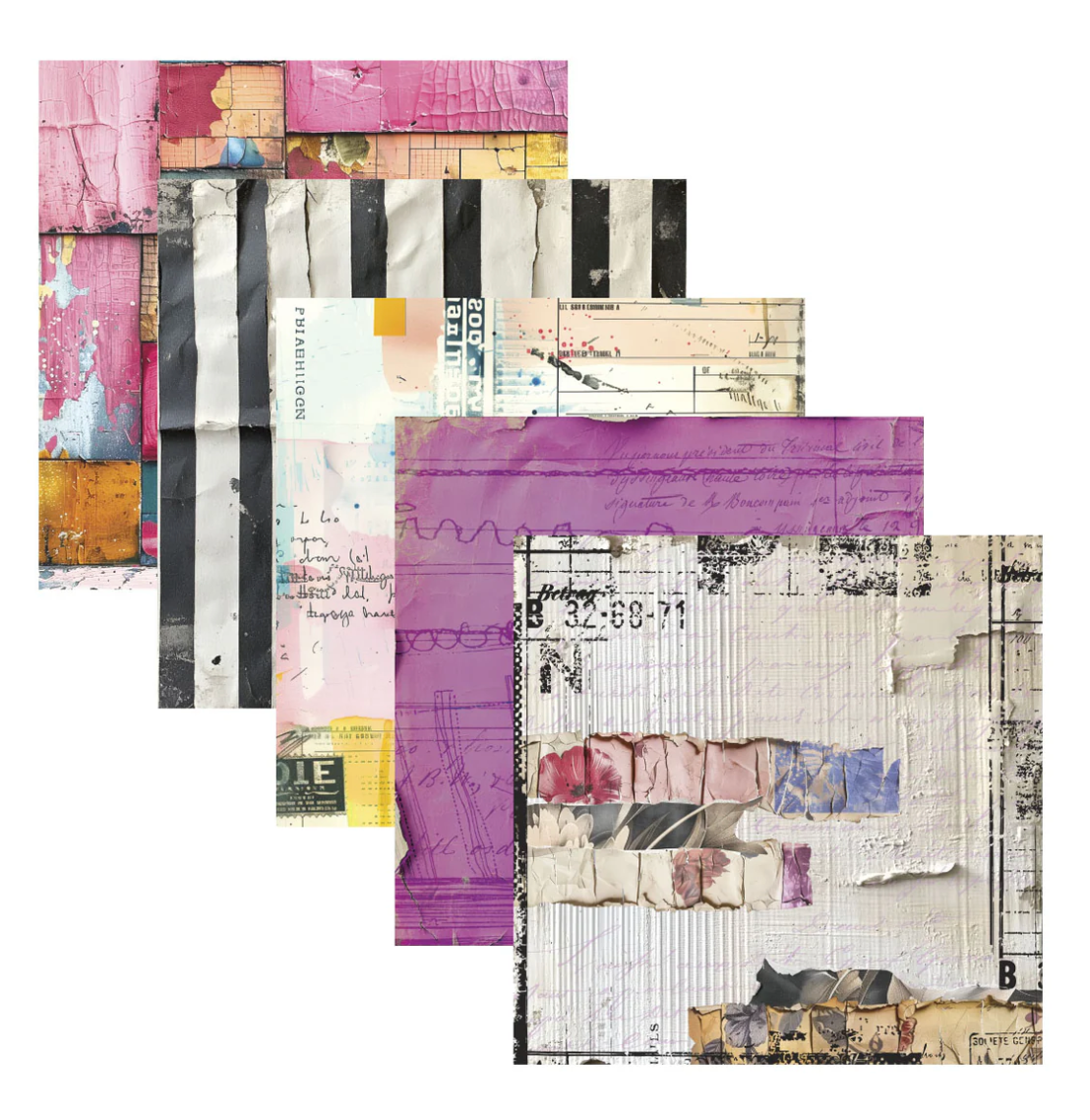Spellbinders Beautifully Imperfect 12 x 12" Paper