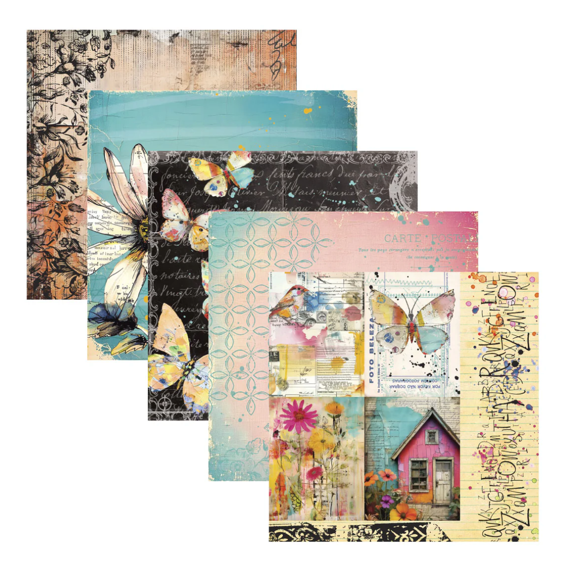 Spellbinders Beautifully Imperfect 12 x 12" Paper