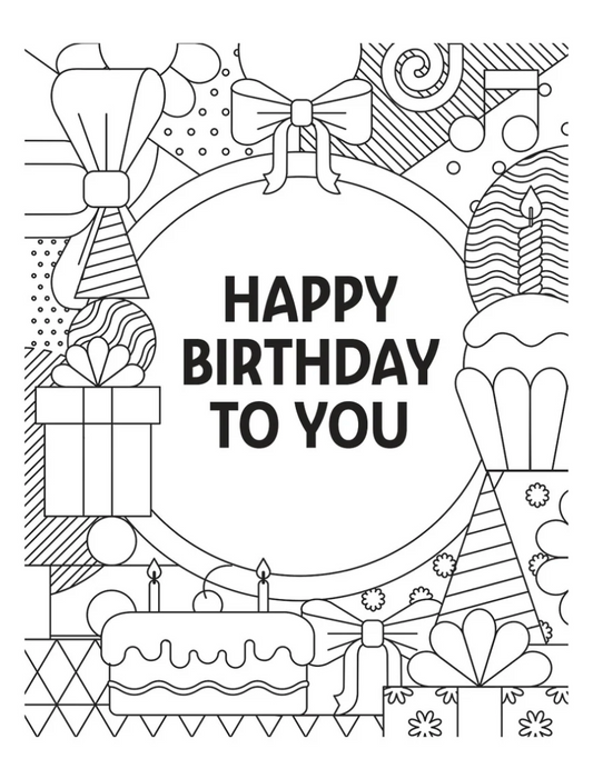 Spellbinders Birthday Bash Press Plates