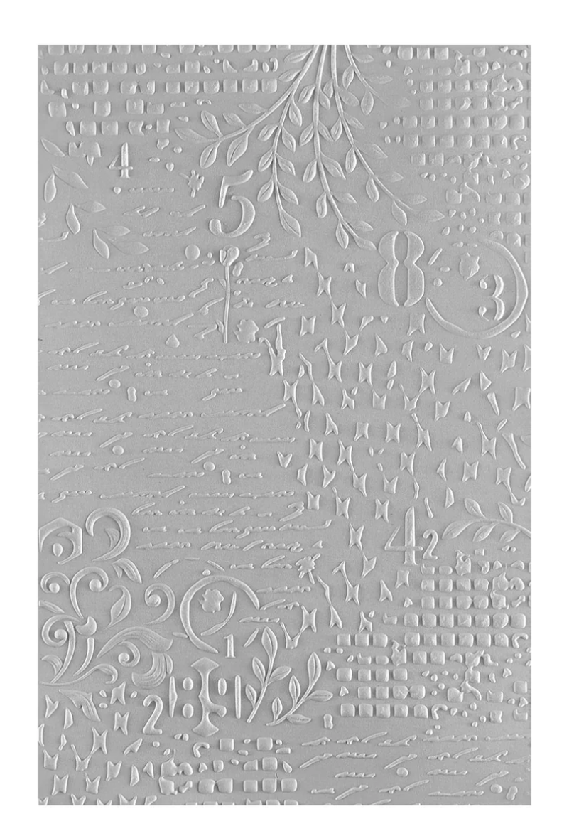 Spellbinders Distress Mix 3D Embossing Folder