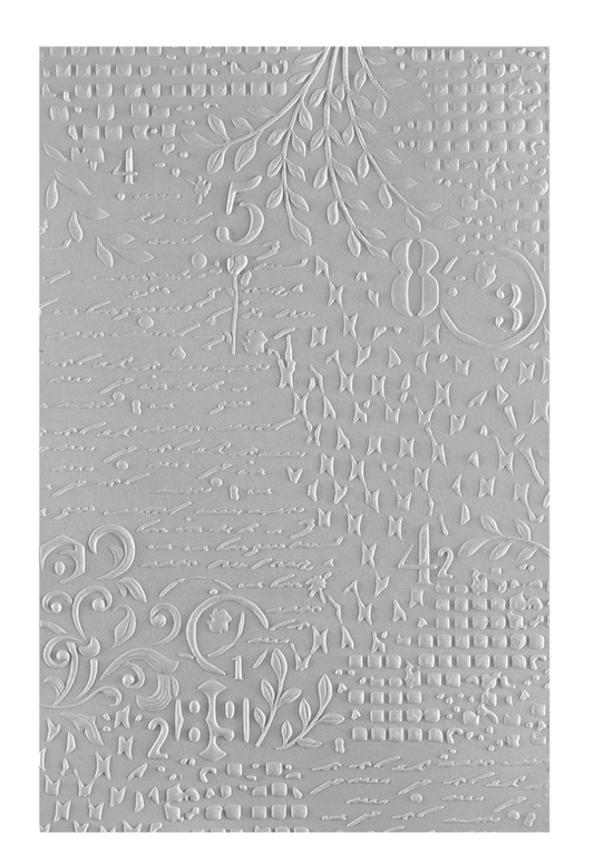 Spellbinders Distress Mix 3D Embossing Folder