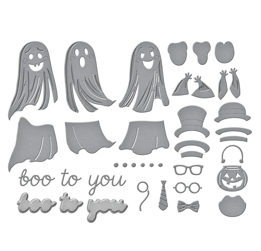 Spellbinders Boo Crew Etched Dies