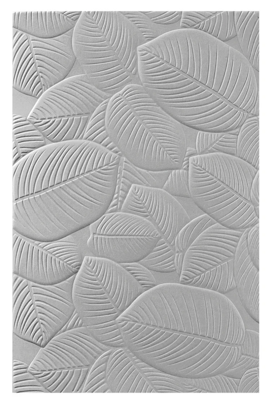 Spellbinders Lush Leaves 3D Embossing Folder