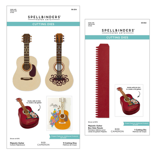 Spellbinders Majestic Guitar Box Creator Bundle