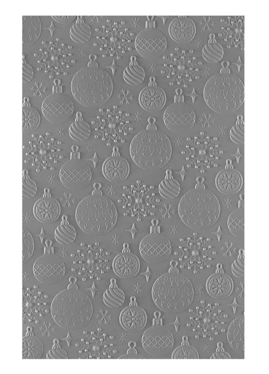 Spellbinders Season Sparkles 3D Embossing Folder