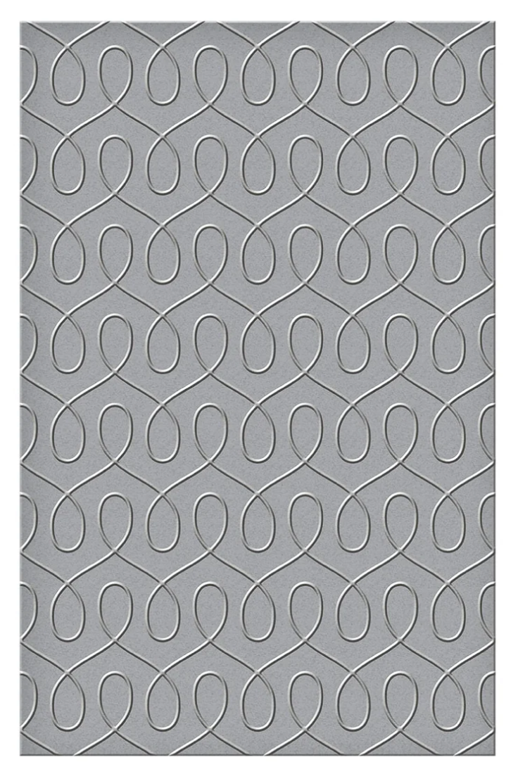 Spellbinders Loops Embossing Folder