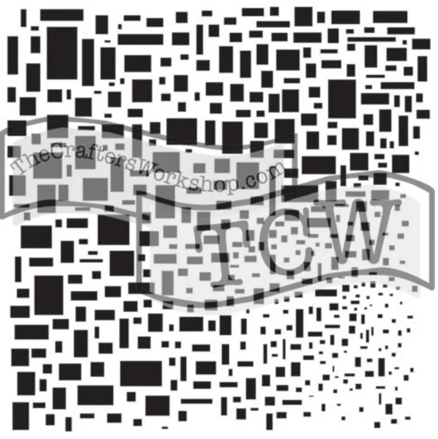 TCW Mini Cubist Stencil