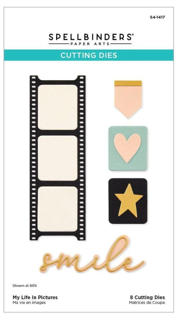 Spellbinders My Life In Pictures Etched Dies