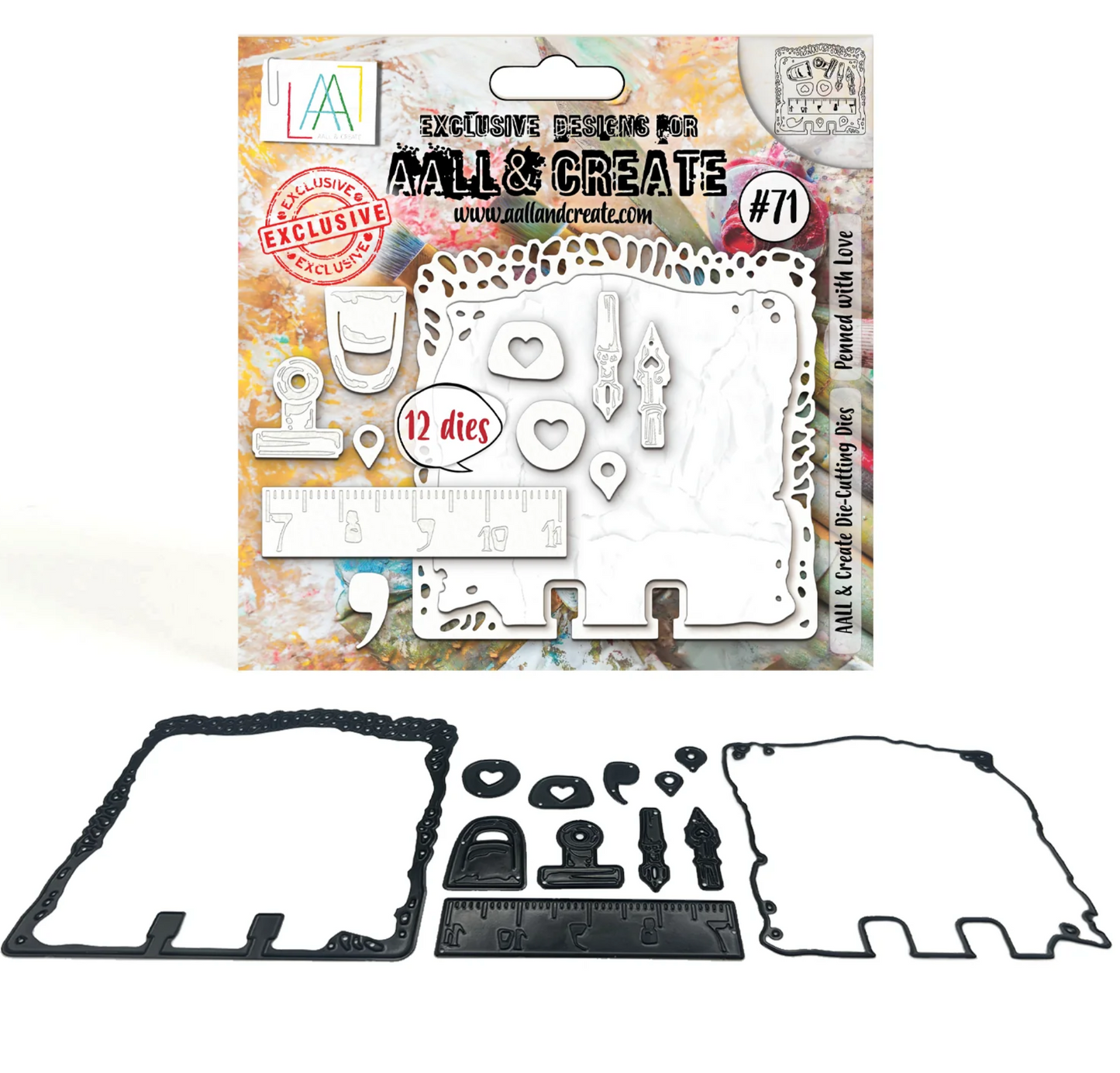 Aall & Create Penned with Love Dies (#71)