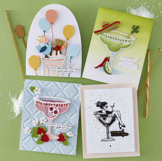 Spellbinders Happier Hour Die Bundle