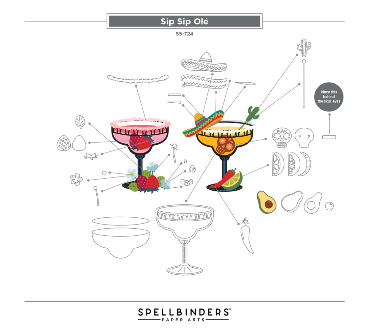 Spellbinders Happier Hour Die Bundle