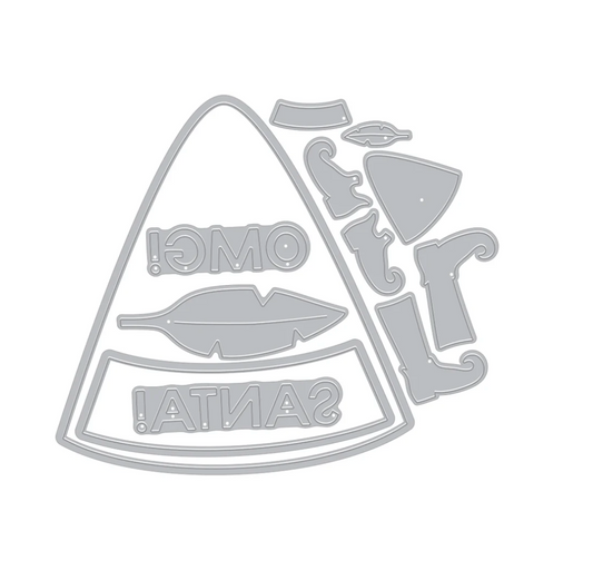 Hero Arts Sassy Elf Costume Die Set