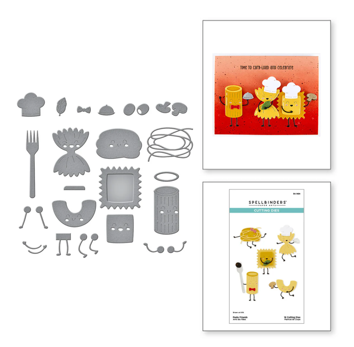 Spellbinders Buon Appetito Want It All! Bundle