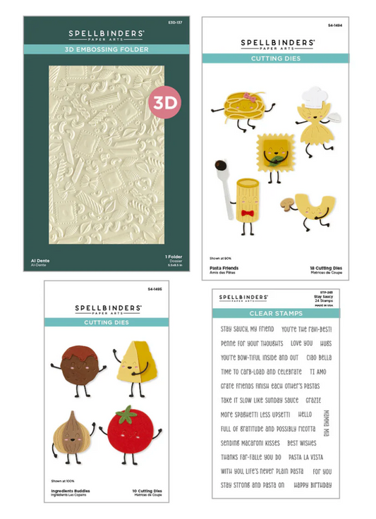 Spellbinders Buon Appetito Want It All! Bundle