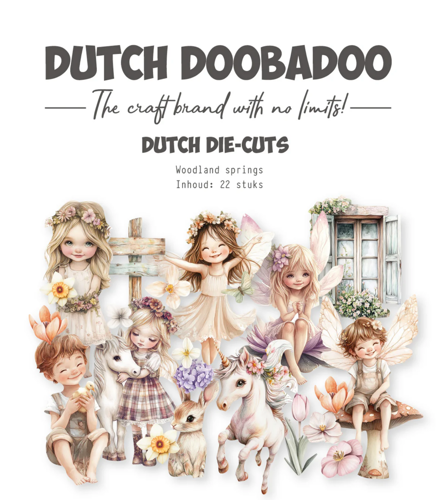 Dutch Doobadoo Collage Paperset Woodland Springs Bundle