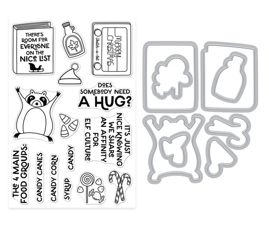 Hero Arts Elf Culture Stamp & Cut Set