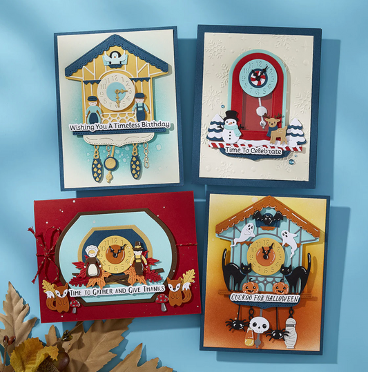 Spellbinders Cuckoo Cottage Die Bundle