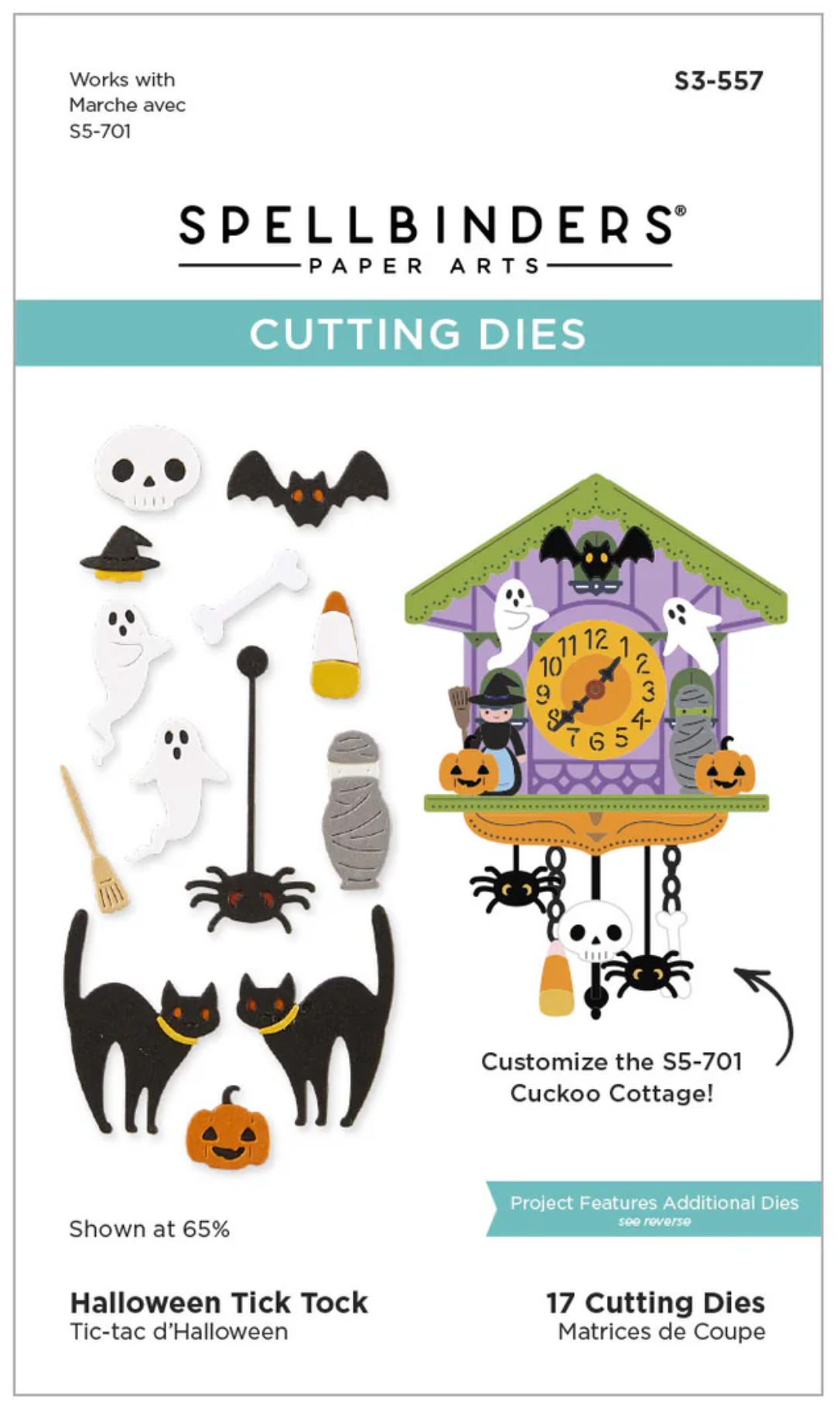 Spellbinders Cuckoo Cottage Die Bundle
