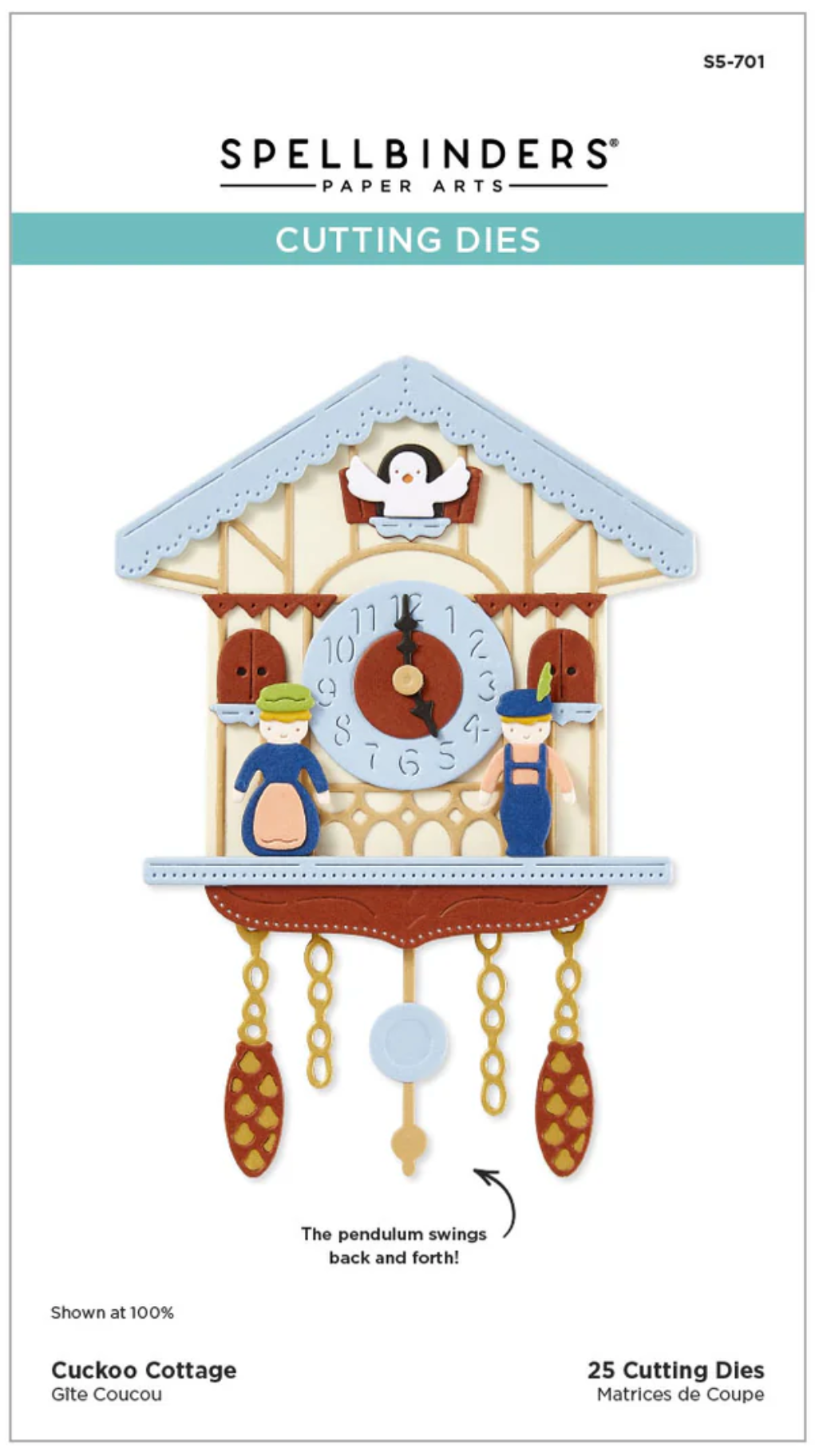 Spellbinders Cuckoo Cottage Die Bundle