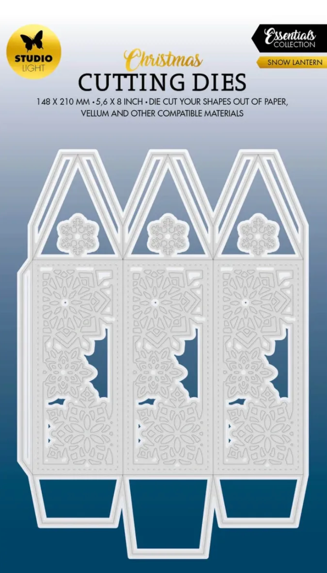 Studio Light Snow Lantern Die
