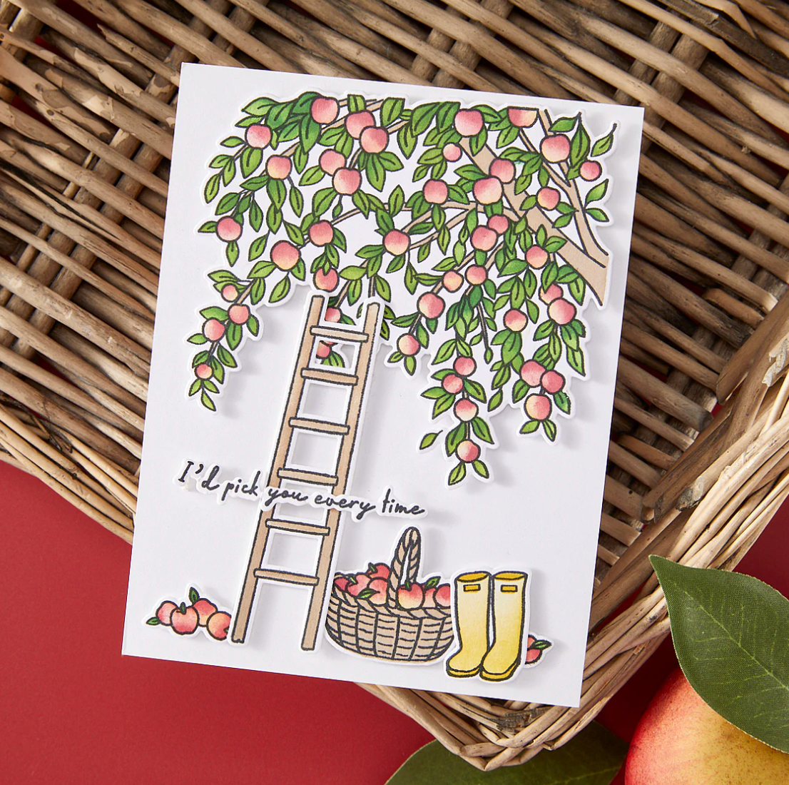 Hero Arts In The Orchard Stamp & Cut & Stencil Bundle