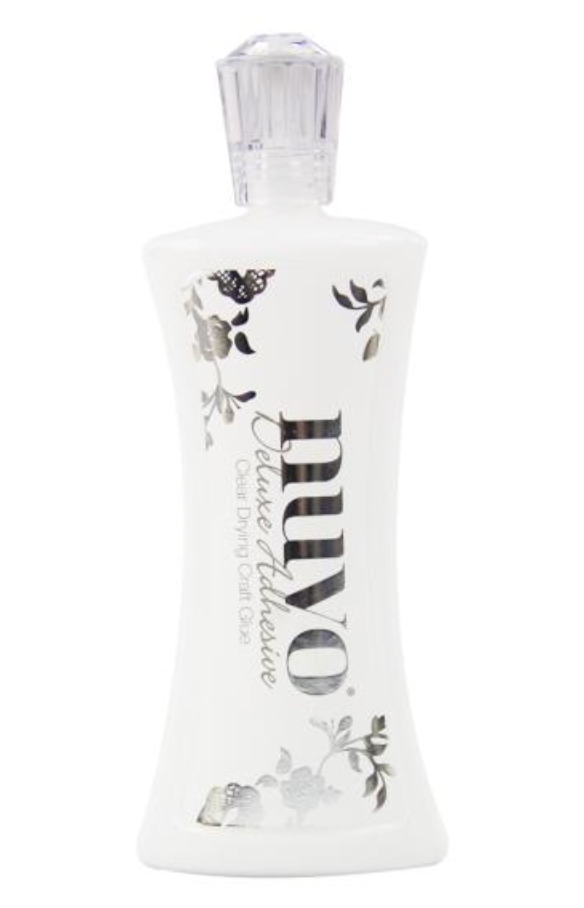 Nuvo Deluxe Adhesive Glue 4oz.