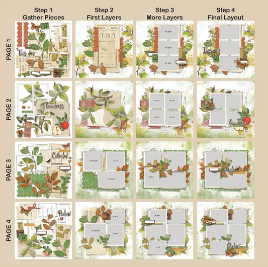 49 and Market Vintage Orchard Page Kit