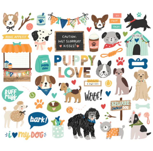 Simple Stories Fur Baby Dog Bits & Pieces