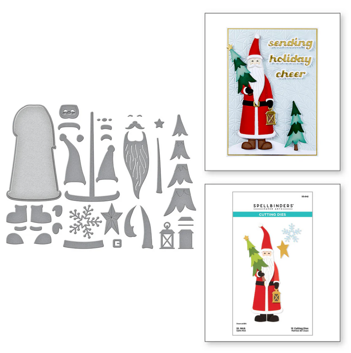 Spellbinders St. Nick Etched Dies