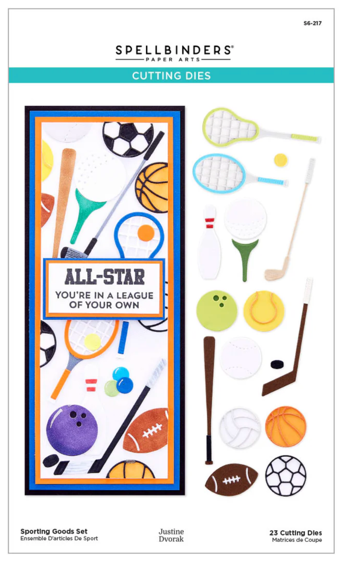Spellbinders I Want It All! Bundle from the Game Day Collection