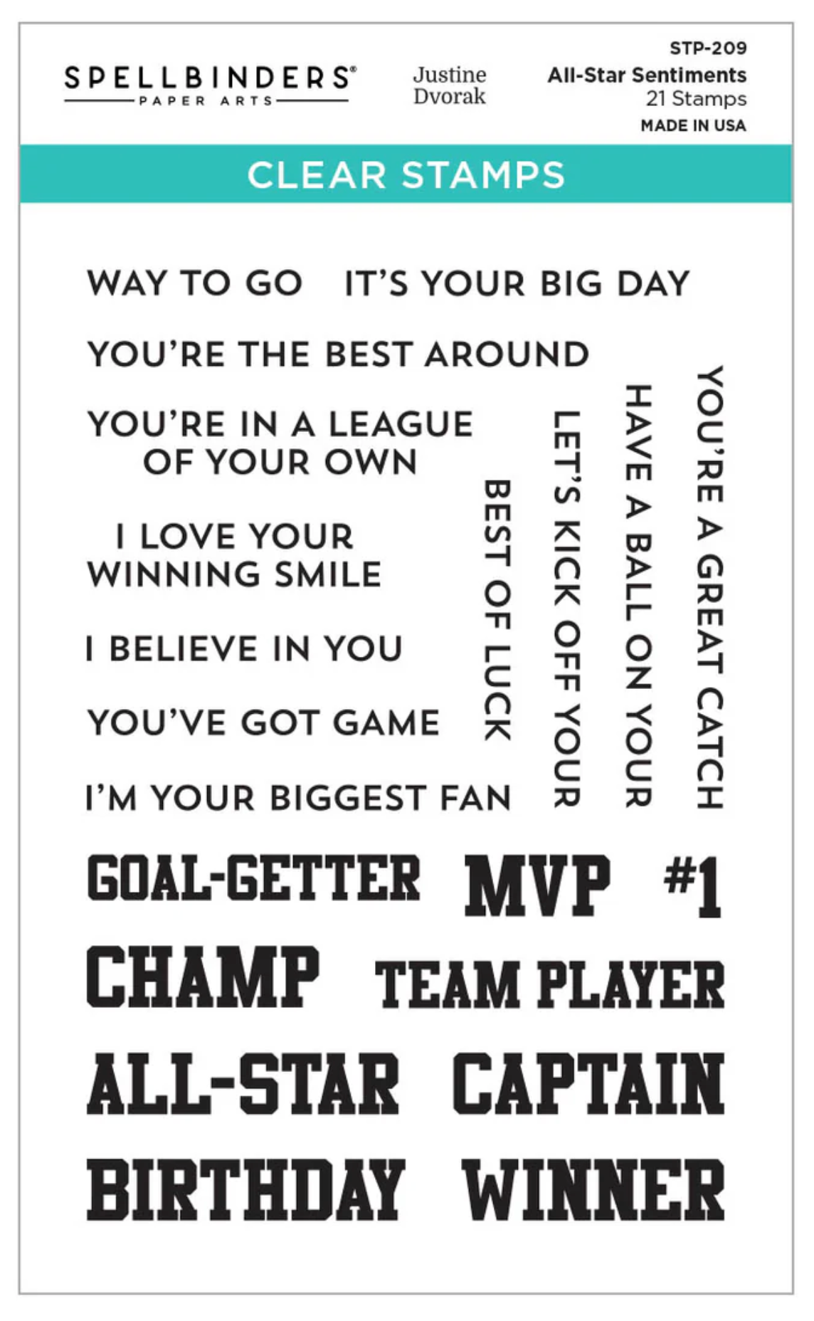 Spellbinders I Want It All! Bundle from the Game Day Collection