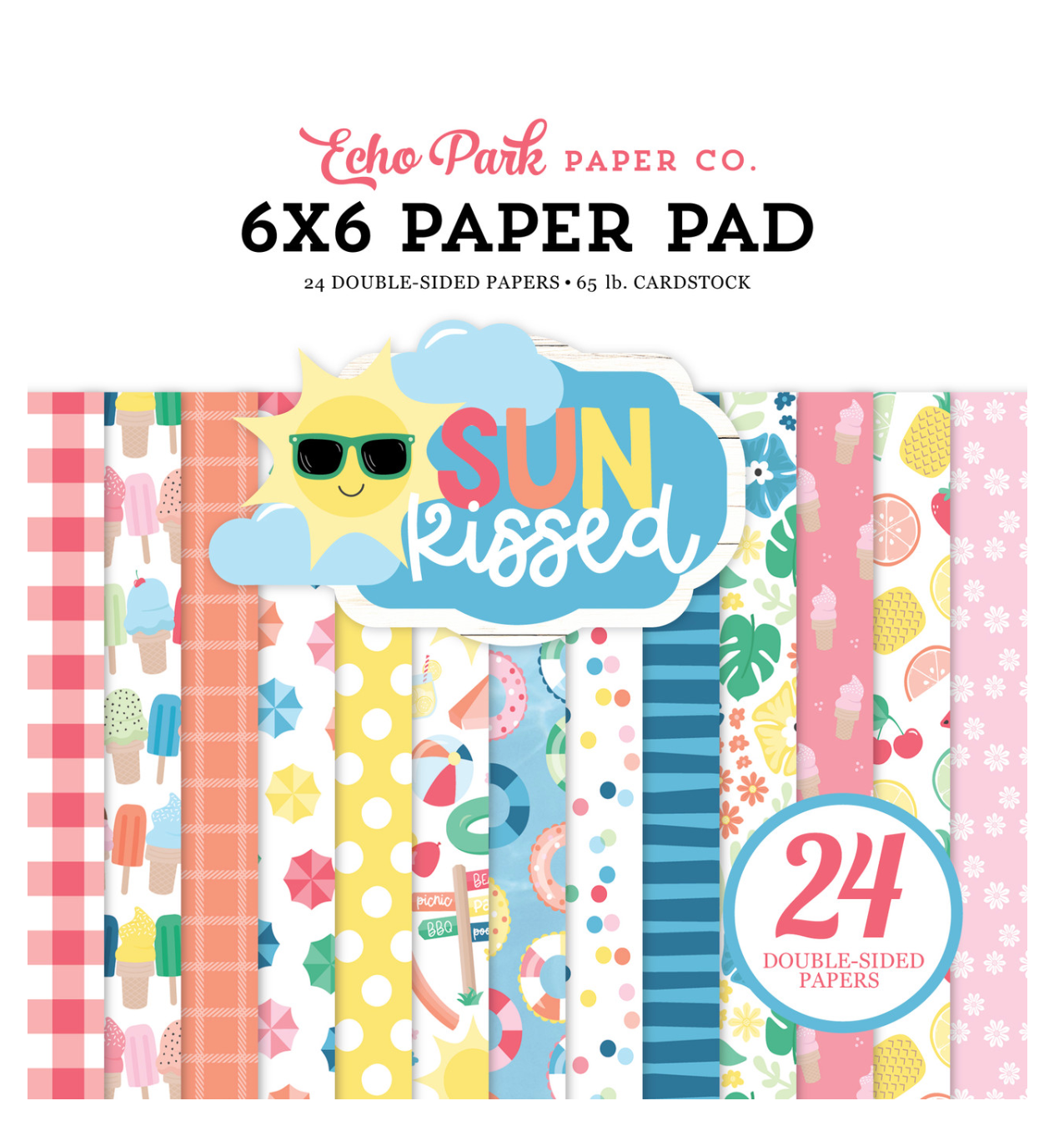 Echo Park Paper Sun Kissed 6x6 Paper Pad