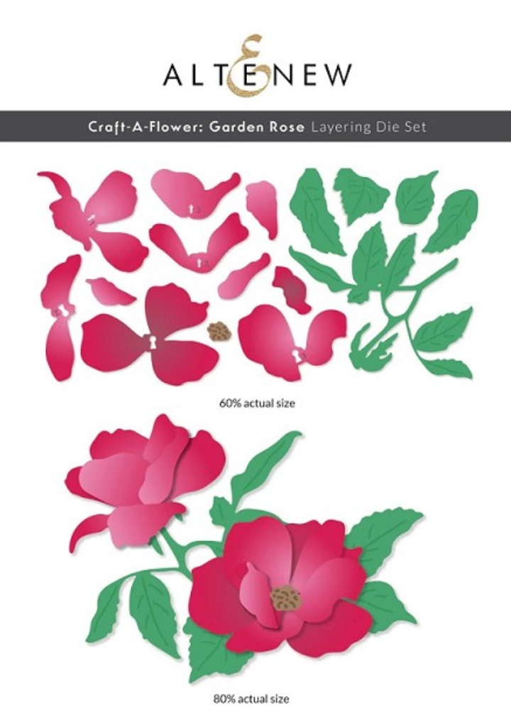 Altenew Craft-A-Flower: Garden Rose Layering Die Set
